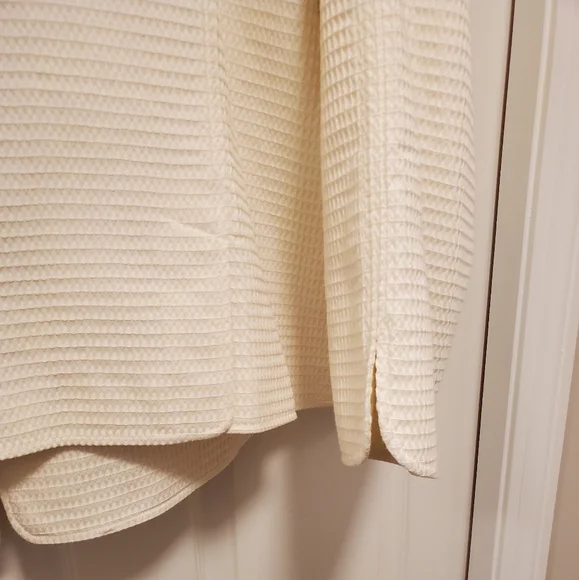 Talbots Winter White Double-Breasted Jacket 22W EUC - Picture 10 of 12